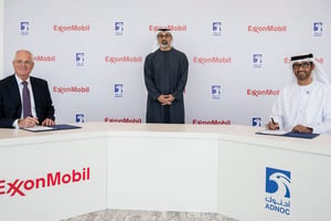 ADNOC, ExxonMobil sign partnership for world's largest low-carbon hydrogen facility in US