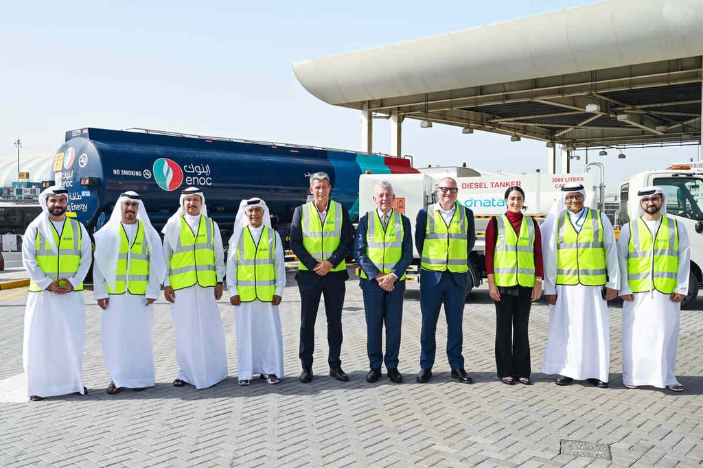 dnata boosts carbon footprint reduction efforts with fleet-wide transition to biodiesel in UAE