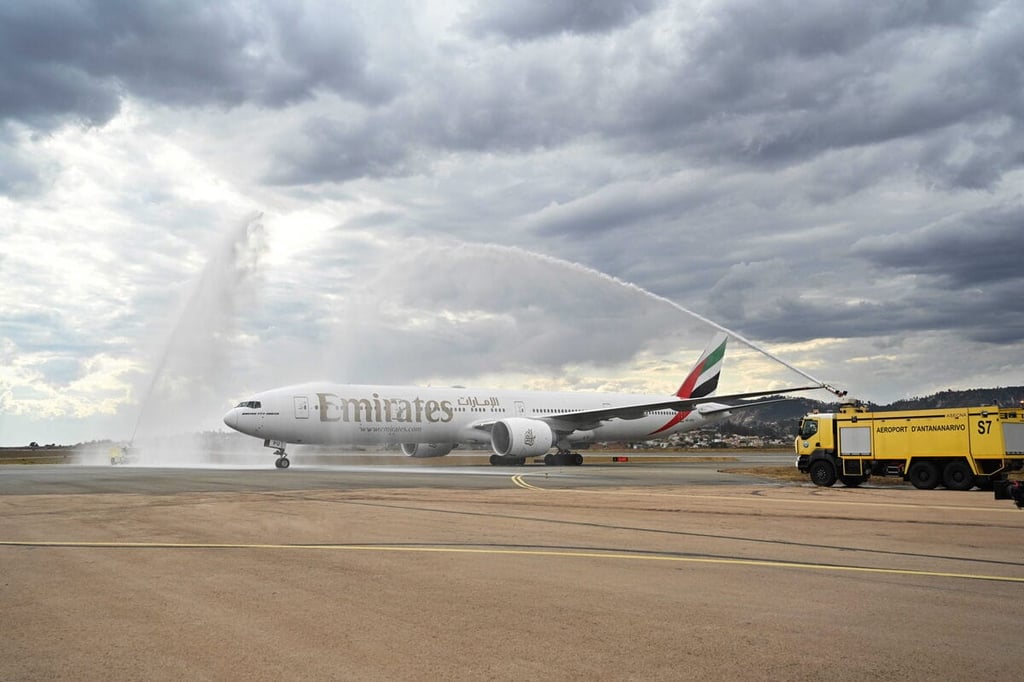 Dubai’s Emirates airline touches down in Madagascar for the first time