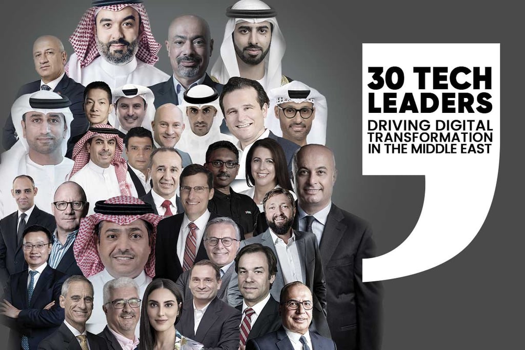 30 Tech leaders driving digital transformation in the Middle East