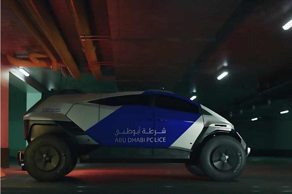 Abu Dhabi Police launches autonomous patrol vehicle at Gitex Global 2024