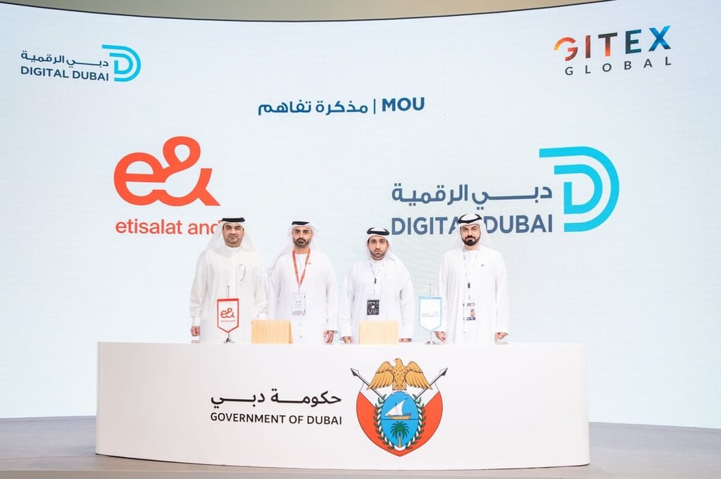 Gitex Global 2024: Digital Dubai, e& UAE forge partnership for smart city innovation and talent development through 2026