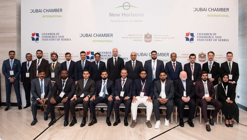 Dubai International Chamber holds 180 business meetings in Belgrade to promote Dubai-Serbia ties