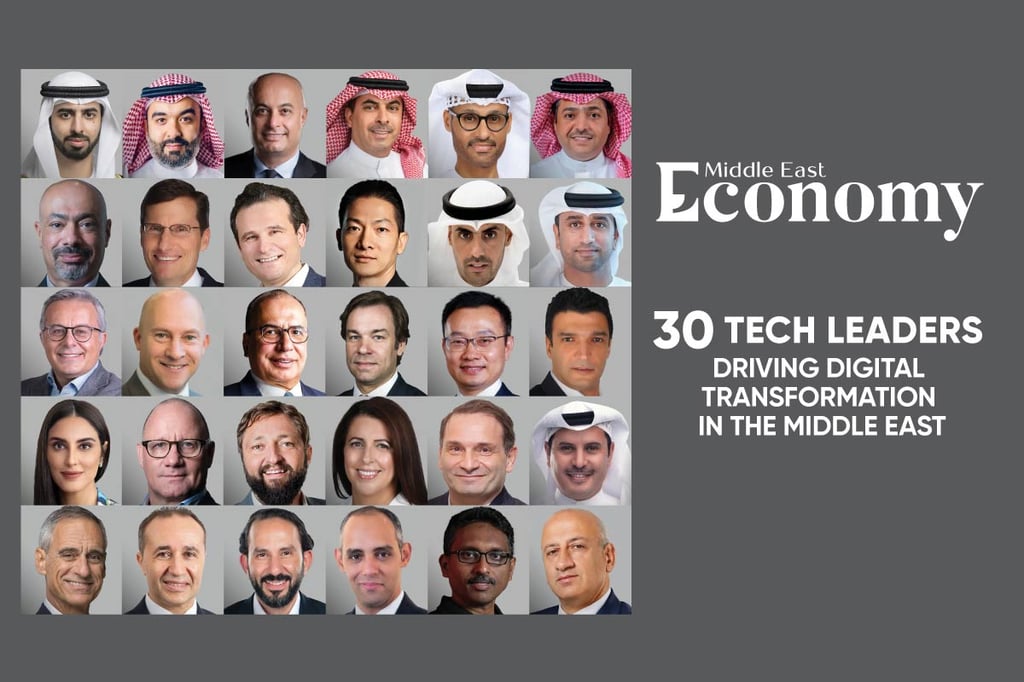30 Tech leaders driving digital transformation in the Middle East