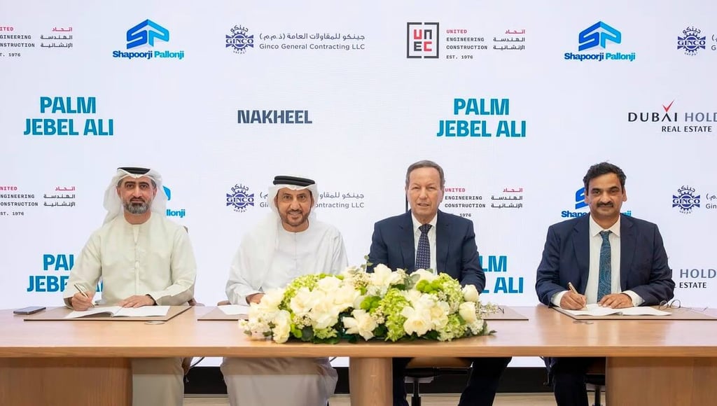 Nakheel awards $1.36 billion in contracts for luxury villa construction on Palm Jebel Ali