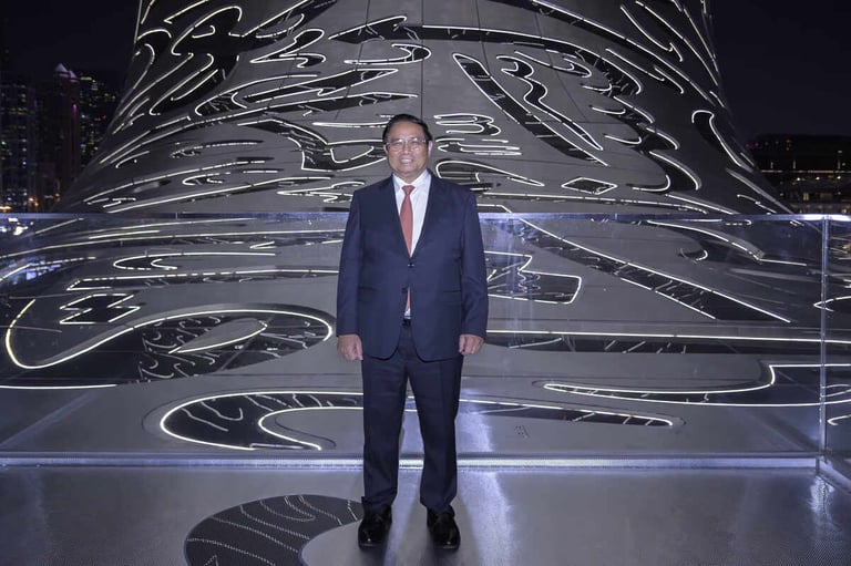 Vietnam Prime Minister tours Dubai’s Museum of the Future