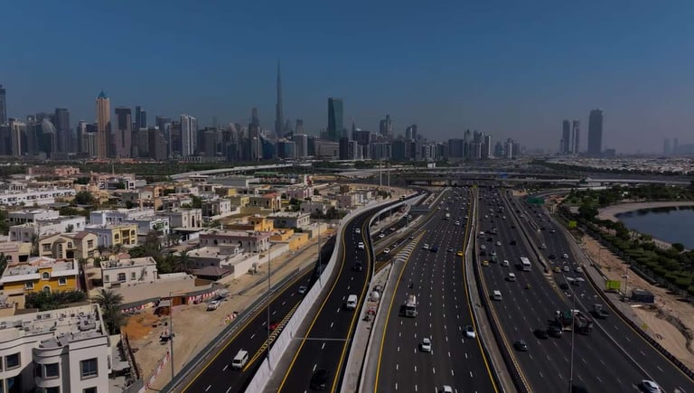 Dubai's RTA completes Al Khail Road Development Project, achieves 30 percent reduction in travel time