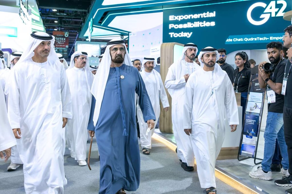 Sheikh Mohammed bin Rashid tours Gitex Global 2024