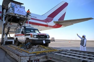 UAE dispatches three more planes loaded with 120 tons of relief for Lebanon as part of 'UAE Stands with Lebanon’