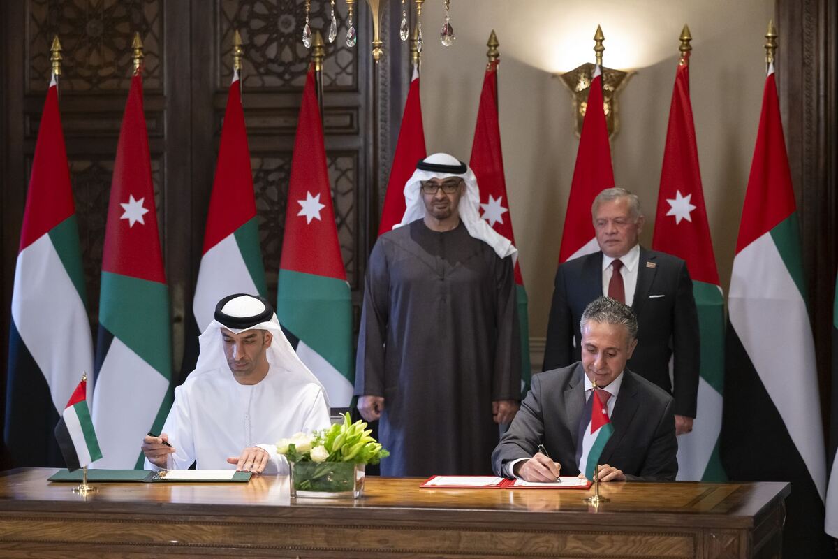 UAE, Jordan sign CEPA, set to boost growth in key sectors