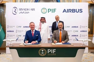 Riyadh Air places order for 60 Airbus A321neo family aircraft at FII8 conference in Riyadh