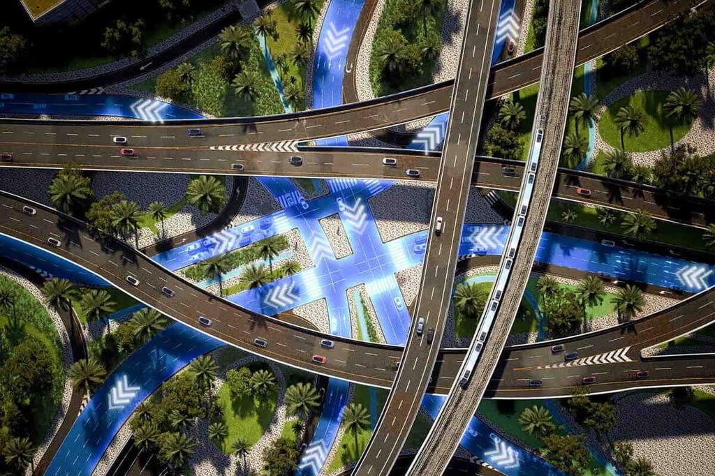 Dubai: Trade Centre Roundabout’s $190 million transformation project with five new bridges