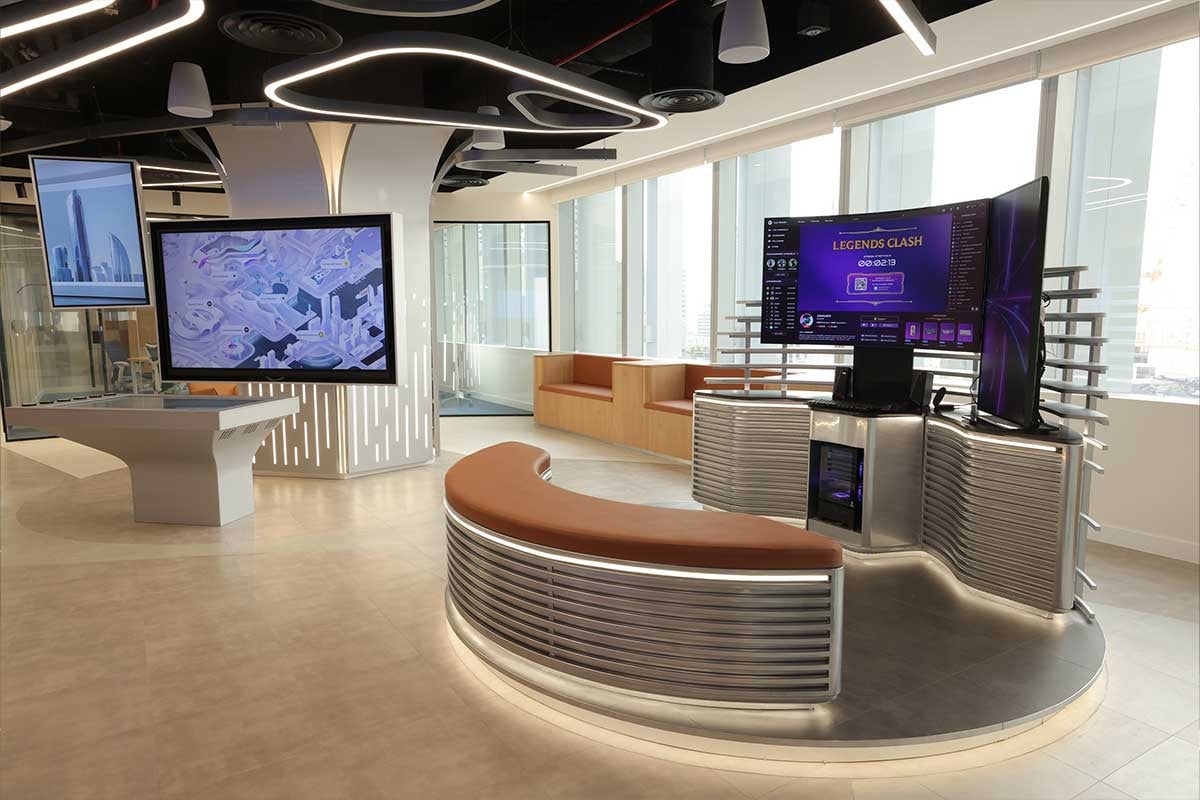 The new Visa innovation center in Riyadh