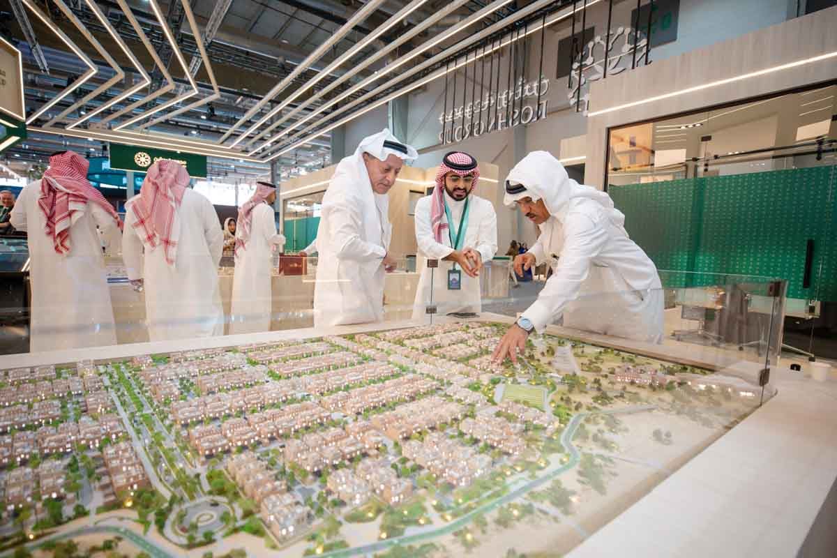 A ROSHN project being showcased at Cityscape 2024 in Riyadh