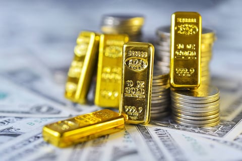 Gold prices fall sharply from three-week high