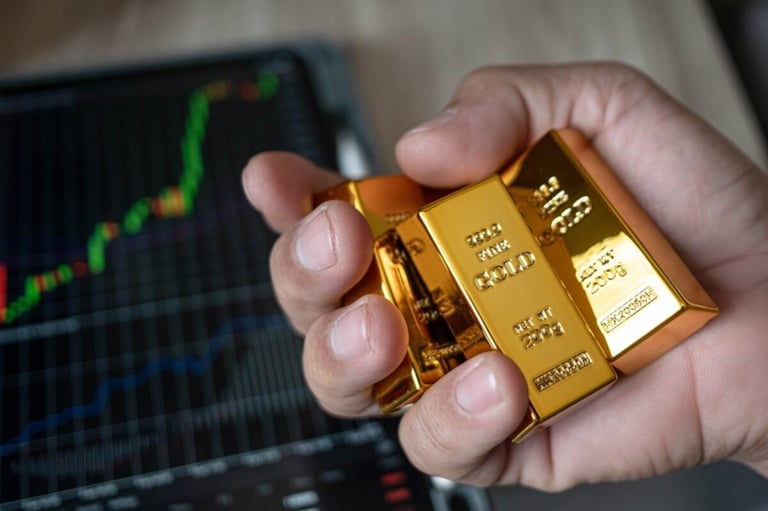 Gold prices edge up slightly as safe-haven assets gain traction against rising U.S. trade tariff threats