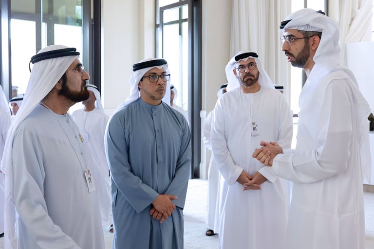 Sheikh Mohammed bin Rashid attends three retreats during UAE Government Annual Meetings in Abu Dhabi