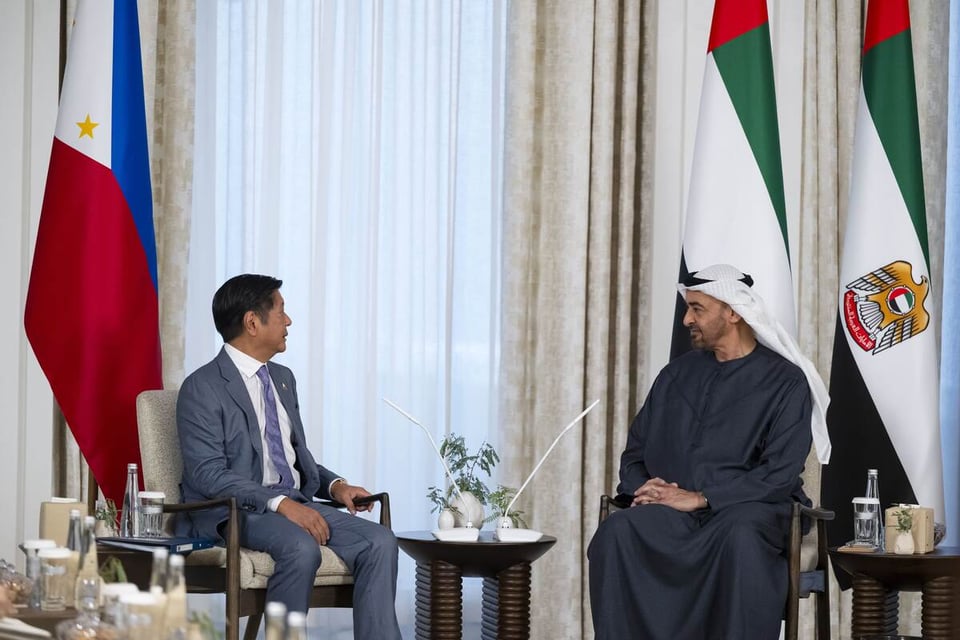 UAE, Philippines Presidents boost bilateral cooperation, ink agreements in key sectors