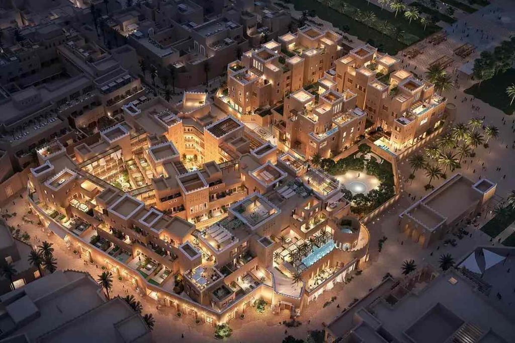 Diriyah Company breaks ground on seven luxury hotels, offering 877 new rooms