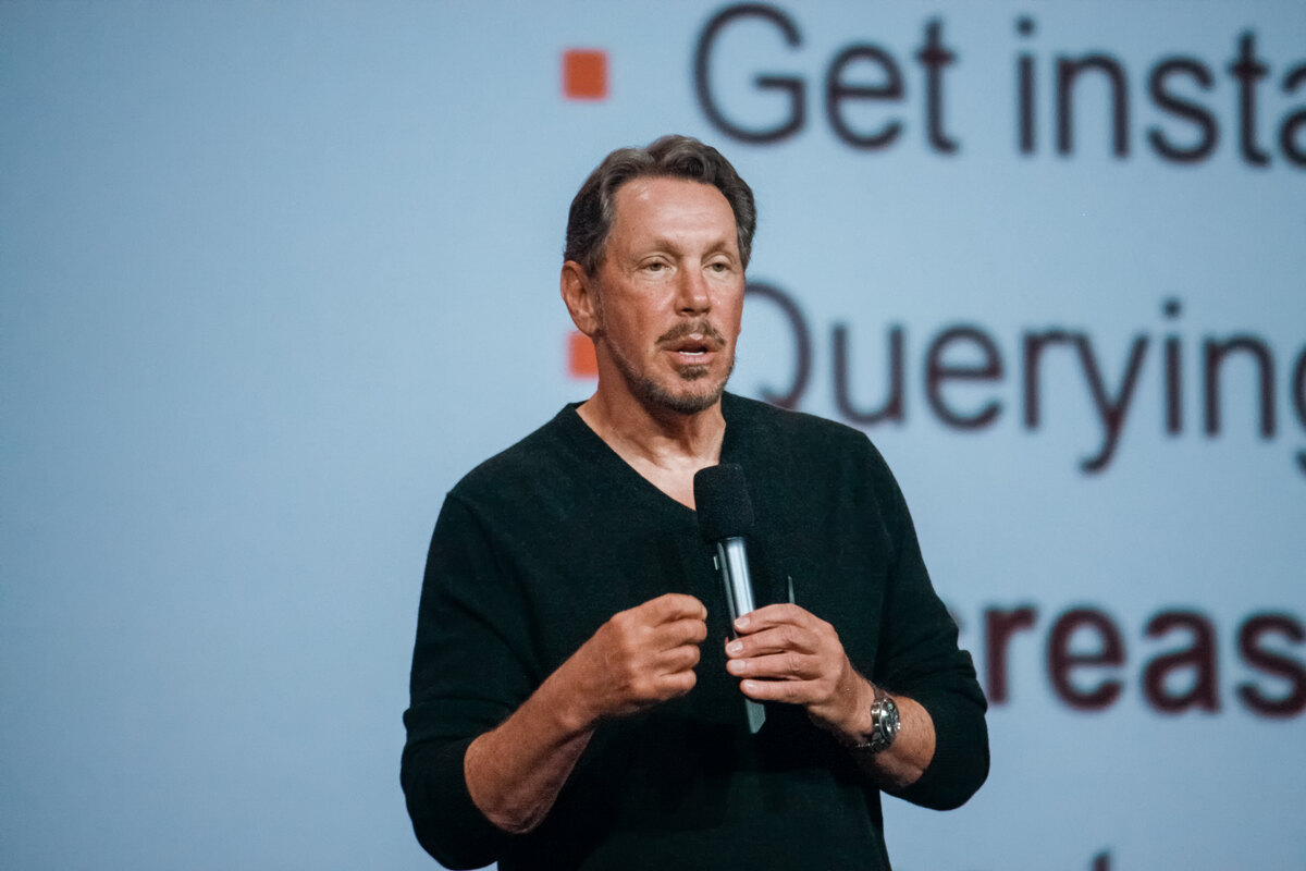 Oracle co-founder, chairman and CTO Larry Ellison