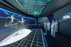 Dubai air taxis: Construction of first vertiport begins near DXB