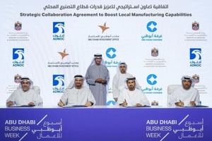 Abu Dhabi Business Week: ADNOC partners with local, federal entities to boost local manufacturing