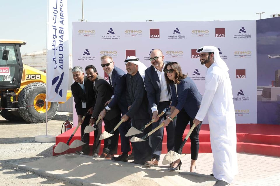 Abu Dhabi Airports breaks ground on East Midfield Cargo Terminal at Zayed International