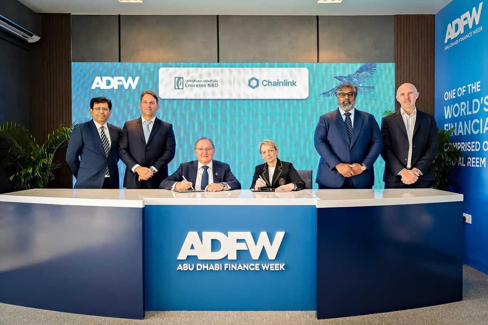 ADFW 2024: Emirates NBD welcomes Chainlink to Digital Asset Lab