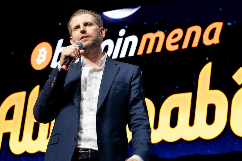 Bitcoin MENA 2024: Eric Trump confident that Bitcoin will hit $1 million