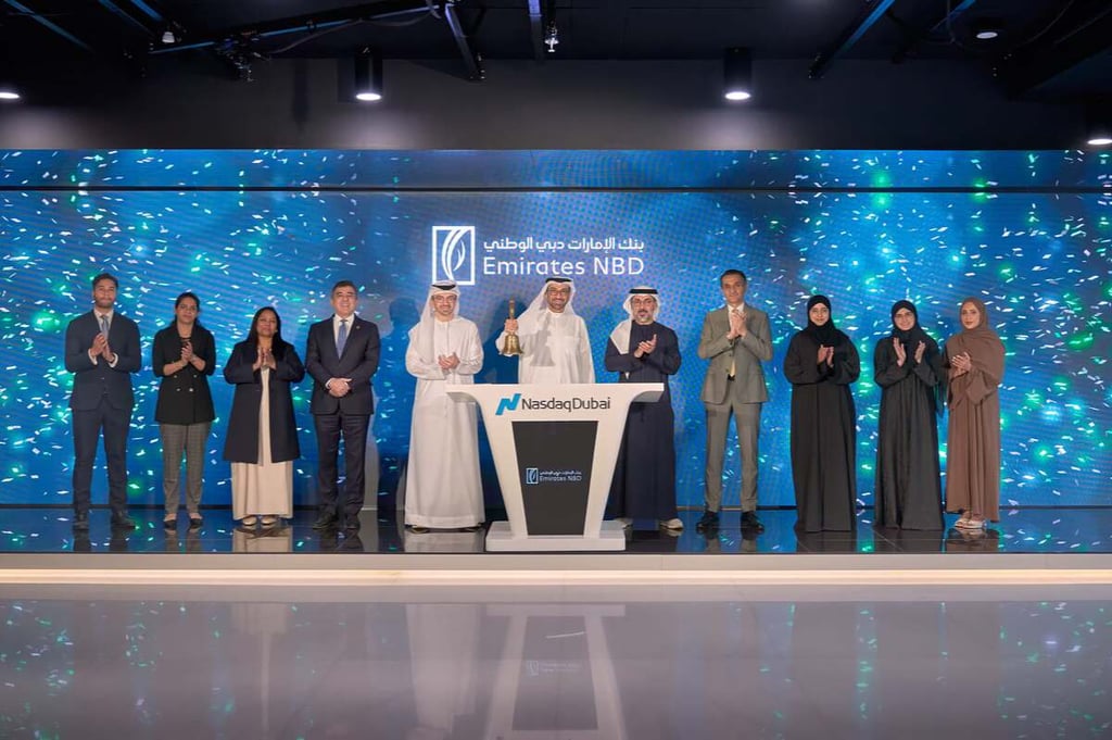 Emirates NBD launches $500 million sustainability bond on Nasdaq Dubai