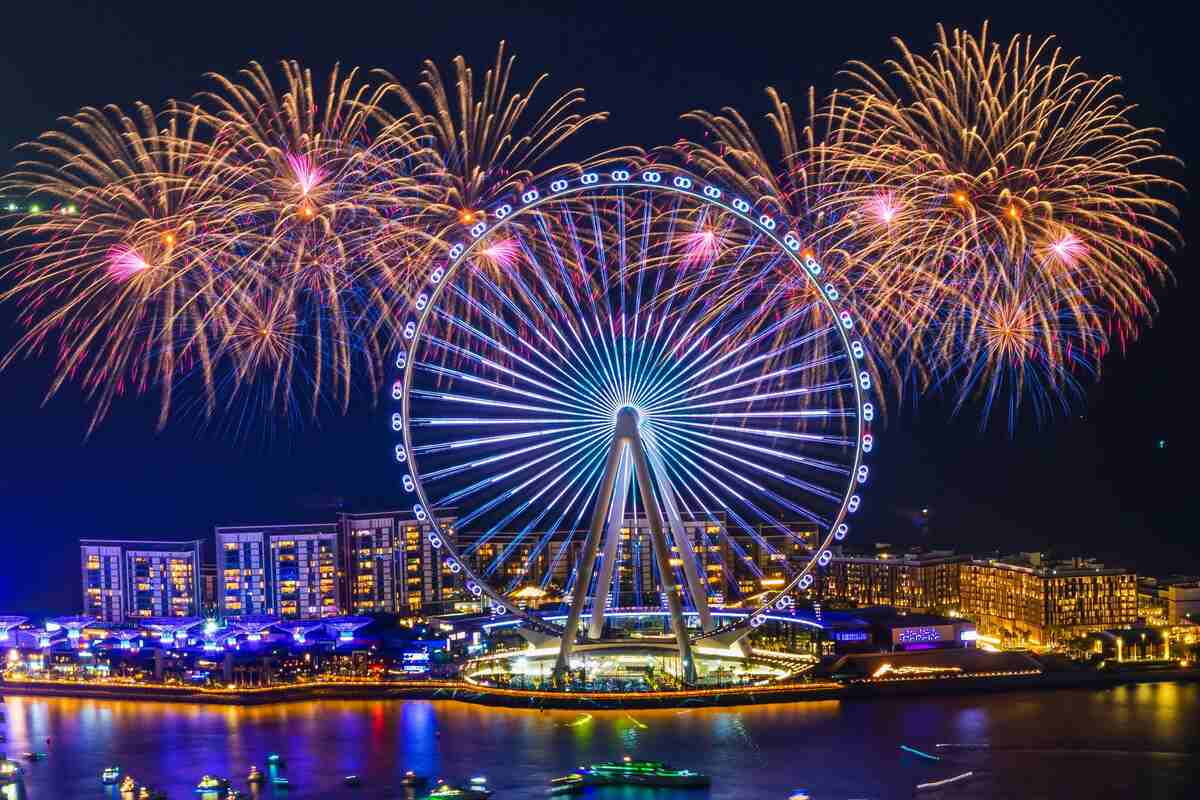 Dubai Fireworks Locations for New Year Eve 2025