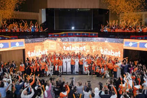 Dubai's talabat shares climb over 7 percent upon listing on DFM