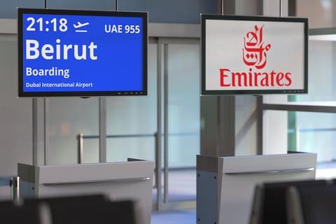 Emirates resumes flights to Beirut, Baghdad from February 1