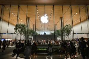 Apple named 2025's most valuable brand in the world at $574.5 billion