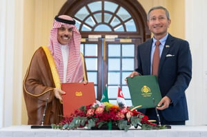 Saudi Arabia, Singapore to establish Strategic Partnership Council as trade grows to $1 billion in 2024