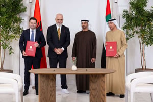 UAE President, Albania's PM to strengthen bilateral ties in economy and investment