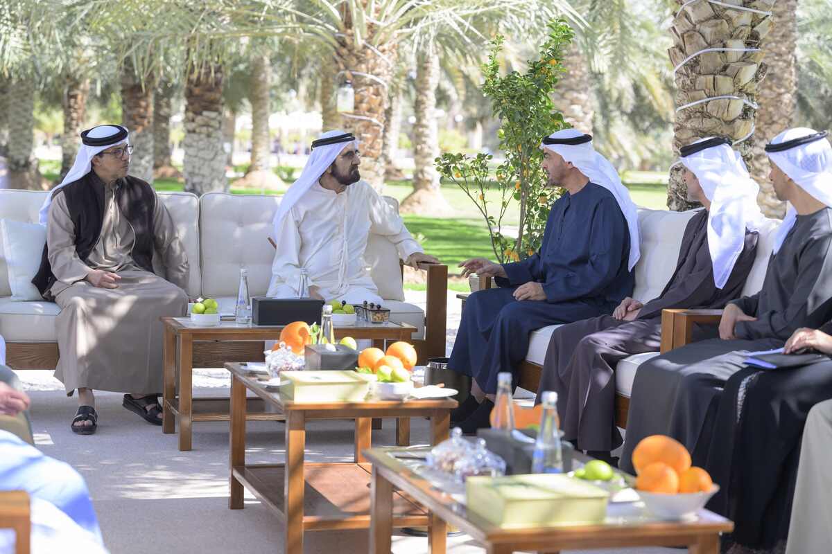 UAE leadership meeting on national affairs 