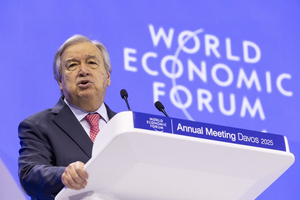 WEF 2025: UN Secretary-General highlights global threats of climate crisis, unregulated AI