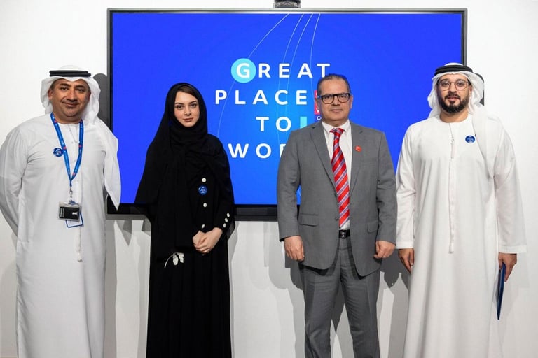 EDB becomes first local UAE bank to receive “Great Place to Work” certification