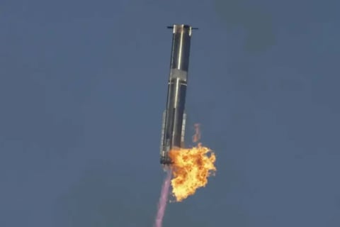 SpaceX Starship test flight