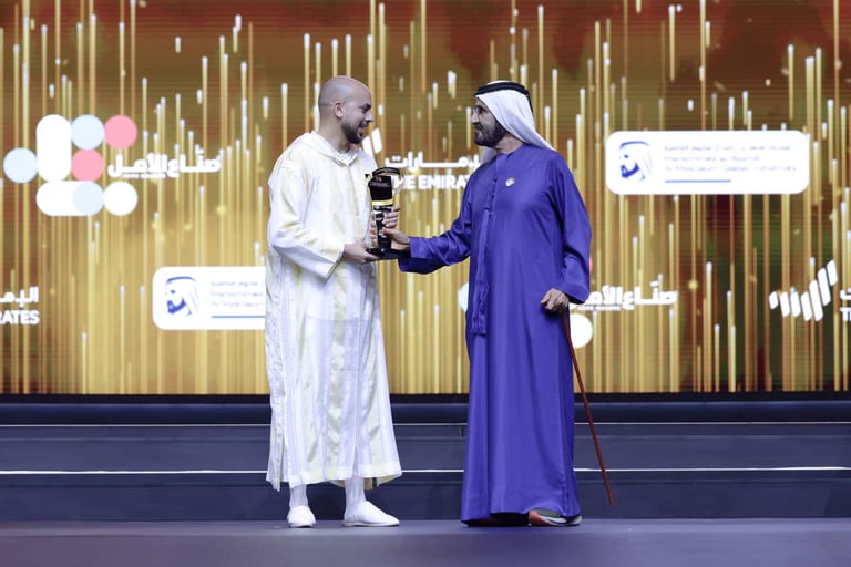 Sheikh Mohammed crowns Morocco’s Ahmed Zainoun as the leading Arab Hope Maker