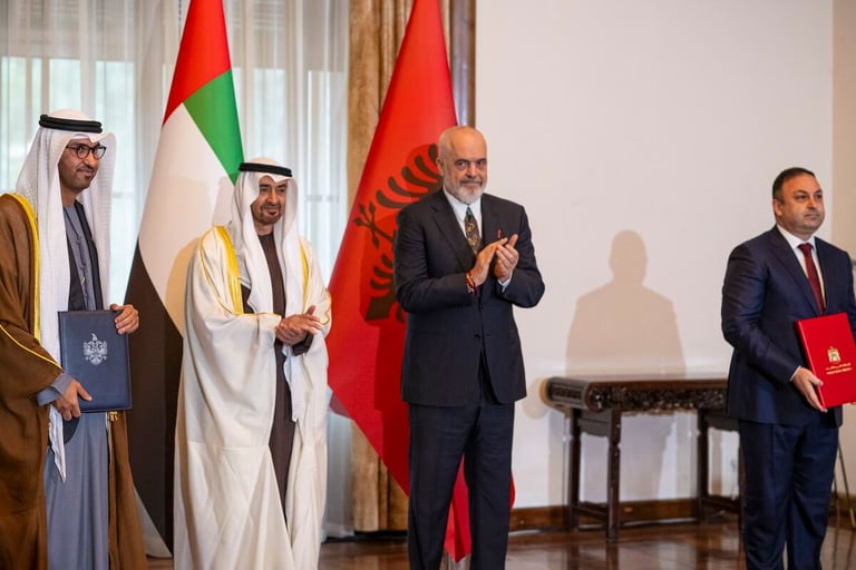 Abu Dhabi’s Presight to implement nationwide AI-powered smart city project in Albania