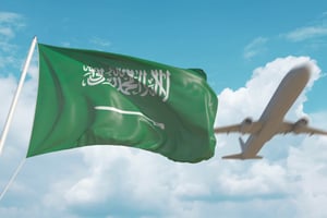 Saudi Arabia's air traffic hits record 128 million passengers in 2024