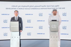 TA’ZIZ awards SAMSUNG E&A $1.7 billion contract to build UAE's first methanol plant