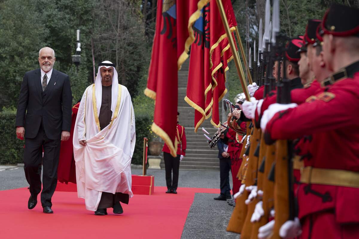 UAE President Albania