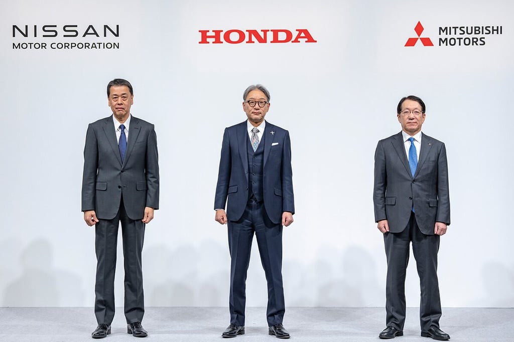 Nissan shares plummet over 4 percent as $60 billion merger talks with Honda might be called off