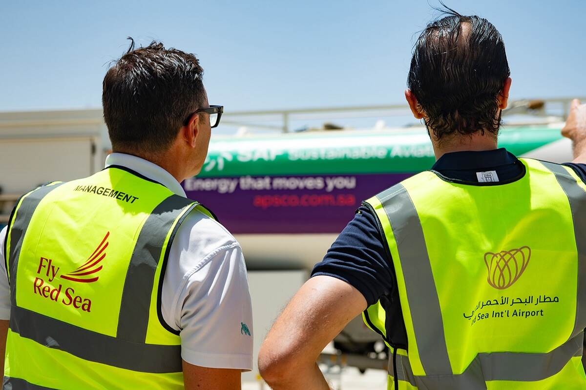 red sea international airport sustainable aviation fuel