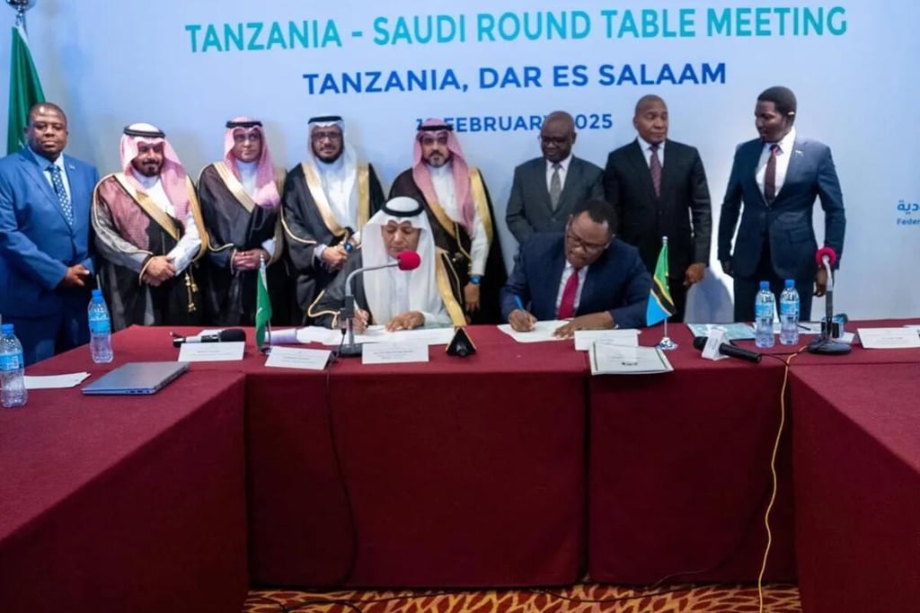 Saudi Arabia and Tanzania sign trade agreements, establish joint business council