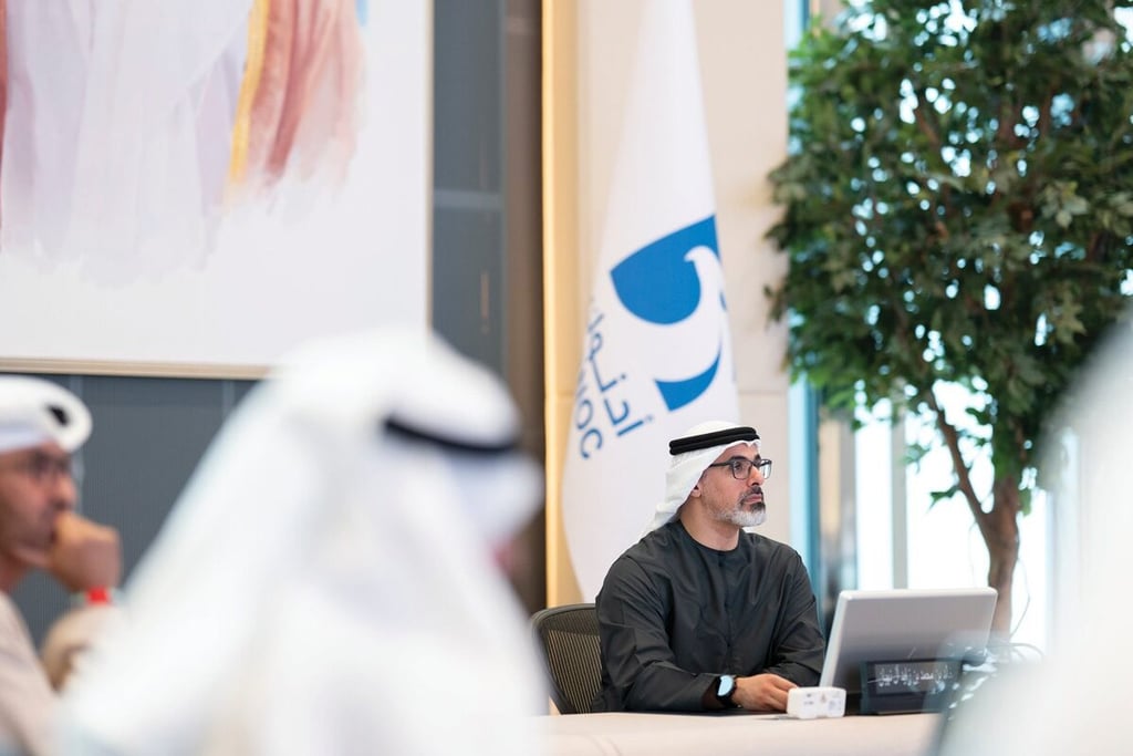 Sheikh Khaled reviews ADNOC’s growth initiatives, highlights joint projects’ importance for UAE’s decarbonization efforts