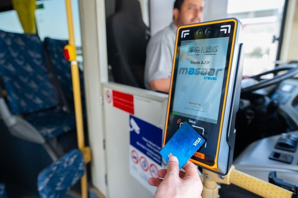 Ajman Transport launches first contactless bus payment system in UAE